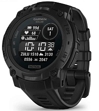 Garmin Instinct 3 50 mm Solar Tactical Edition, Black with Black Band (010-03035-50)