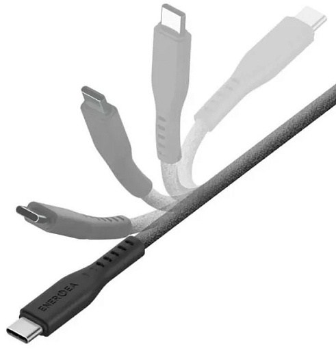 Кабель EnergEa Flow USB-C to USB-C Cable 30 см