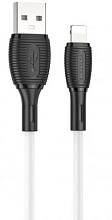 Borofone USB-Lightning 1м BX86, белый