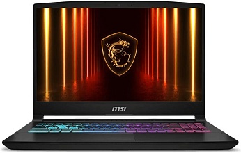 Ноутбук MSI Katana 15 HX B14WGK-293US (Intel Core i7 14650HX, NVIDIA GeForce RTX 5070) 16ГБ, 1ТБ SSD, Win 11 Home, черный (9S7-1587C1-680)