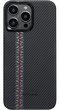 Чехол Pitaka Fusion Weaving MagEZ Case 4 для iPhone 15 Pro (6.1"), Rhapsody, кевлар (арамид) FR1501P