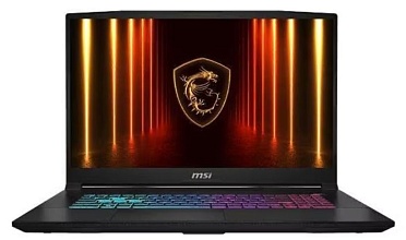 MSI Katana 17 HX B14WFK-276XRU (Intel Core i7 14650HX, NVIDIA GeForce RTX 5060) 32ГБ, 1ТБ SSD, noOS, черный (9S7-17L791-276)
