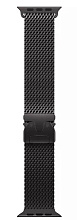 Apple Watch 49mm Milanese Loop L, Black Titanium (MXKH3ZM/A)