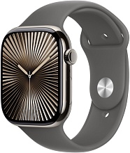 Apple Watch 46мм Sport Band, Snote Gray S/M (MXLX3)
