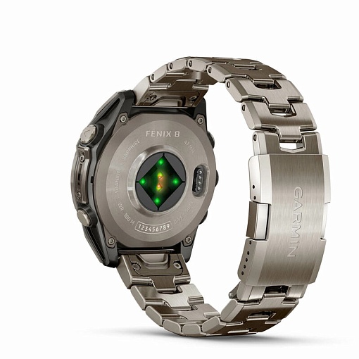 Часы Garmin Fenix 8 47mm Amoled Sapphire Titanium