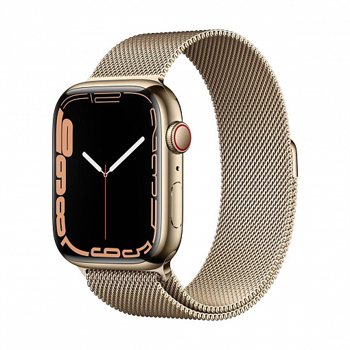 Смарт-часы Apple Watch Series 7 41mm Stainless Steel Case with Milanese Loop