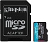 Карта памяти microSDXC UHS-I U3 Kingston Canvas Go! Plus 512 ГБ + адаптер