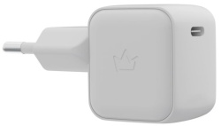Сетевое зарядное устройство VLP G-Charge 30Вт USB-C, PD, QC, белый (1074007)
