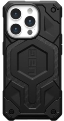 Чехол с поддержкой Magsafe Uag Monarch Pro для iPhone 15 Pro 6.1, Carbon Fiber (114221114242)