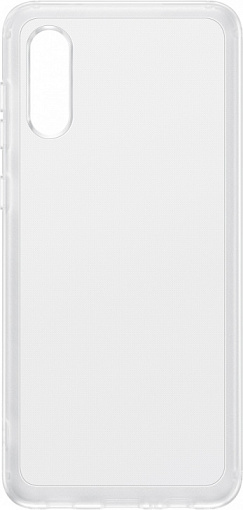 Клип-кейс Samsung Galaxy A02 Soft Clear Cover прозрачный (EF-QA022TTEGRU)