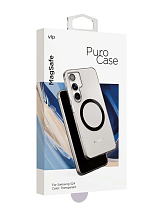 Чехол VLP Puro Case MagSafe для Samsung Galaxy S24, прозрачный