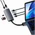 USB-концентратор Satechi Dual Multimedia Adapter (ST-TCDMMA), разъемов: 3