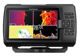 Эхолот GARMIN STRIKER VIVID 7SV с датчиком GT52HW-TM, черный