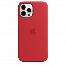 Силиконовый чехол MagSafe для iPhone 12 Pro Max (PRODUCT)RED