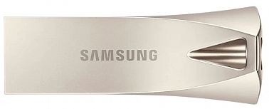 Флешка Samsung BAR Plus 32GB, серебряное шампанское