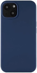 Чехол силиконовый uBear Touch Case iPhone 13, темно-синий