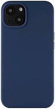 Чехол силиконовый uBear Touch Case iPhone 13, темно-синий