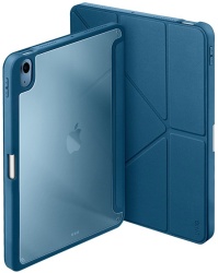 Чехол Uniq Moven для iPad Air 10.9 (2022/20) с отсеком для стилуса, синий/прозрачный, голубой (NPDA10.9(2022)-MOVCBLU)