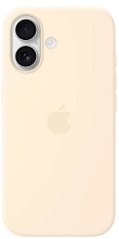 Apple Silicone Case с MagSafe для iPhone 17, ванильный