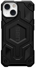 Чехол UAG Monarch Pro с MagSafe для iPhone 14 Plus, черный кевлар (Kevlar Black) 114029113940