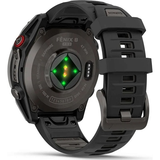 Смарт-часы Garmin Fenix 8 Pro 47 mm Amoled Sapphire