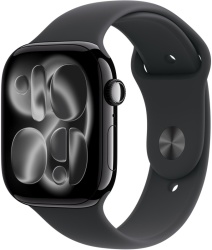 Ремешок Apple Watch 46мм Sport Band, Black S/M (MXM23)