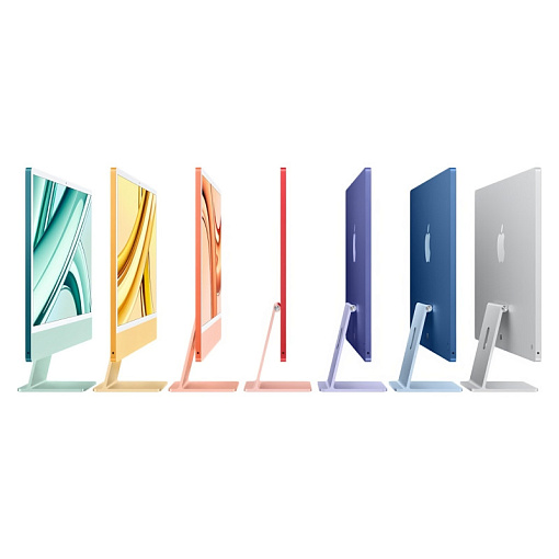 Моноблок Apple iMac 24 Retina 4,5K (M3, 8C CPU/10C GPU, 2024), 24 ГБ ENG KB