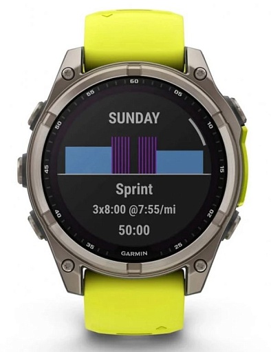 Умные часы Garmin Fenix 8 47mm Solar, Sapphire