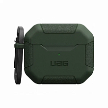 Чехол + карабин UAG Scout Case для Apple AirPods 3, оливковый 104127117272