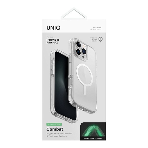 Чехол Uniq Combat с MagSafe для iPhone 16 Pro Max