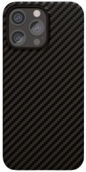 Чехол защитный "vlp" Kevlar Case с MagSafe для iPhone 15 Pro, черный