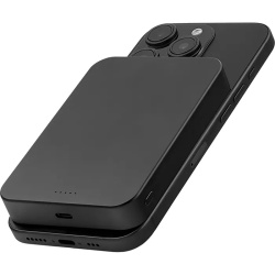 Внешний аккумулятор uBear Slide Magsafe 10000mAh Qi2 PD20W, черный