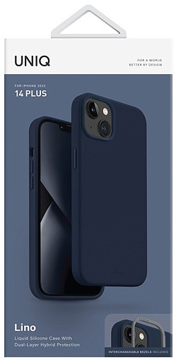 Чехол Uniq Lino для iPhone 14 Plus
