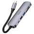 Адаптер HOCO HB28 USB-C to multi, 6 в 1
