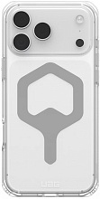 Чехол UAG Plyo с MagSafe для iPhone 17 Pro Max, прозрачный/серебристый (114530114333)