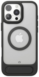 Силиконовый чехол VLP Reels Case с MagSafe для iPhone 16 Pro, черный (10525007)