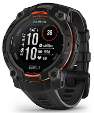 Garmin Instinct 3 45 mm Solar, Black with Black Band (010-02934-00)