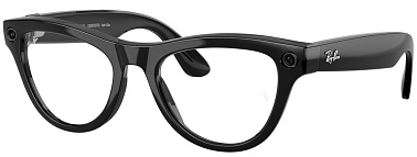 Ray-Ban Meta Skyler (Gen2) RW4014, Shiny Black/Transitions Amethyst (8056262721247)