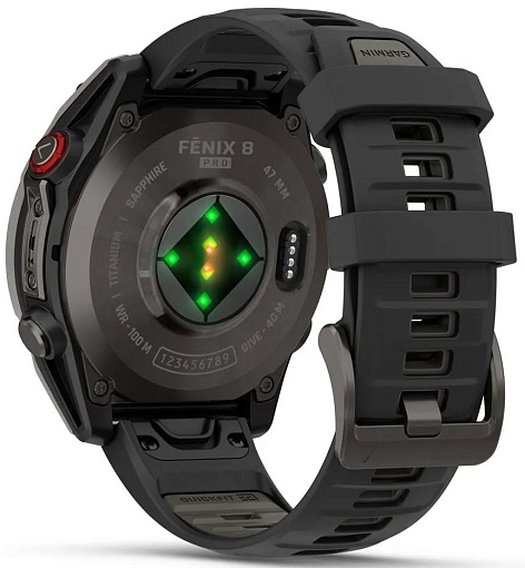 Смарт-часы Garmin Fenix 8 Pro 47 mm Amoled Sapphire