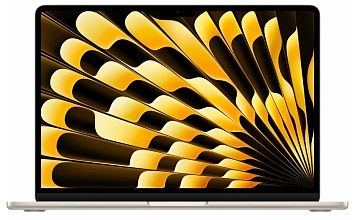 Apple MacBook Air 13 (M5, 10C/10C, 2026), 32 ГБ, 1 ТБ SSD, Starlight (сияющая звезда) Z1L4000K4