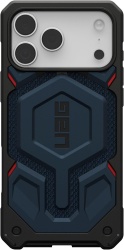 Чехол UAG Monarch Pro с MagSafe для iPhone 17 Pro Max, синий (Kevlar-Mallard) 114514113955