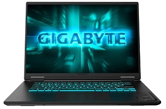 Gigabyte Gaming A16 GA63H (AMD Ryzen 7 260, NVIDIA GeForce RTX 5050) 16ГБ, 512ГБ SSD, noOS, черный (3THK3KZ893SD)