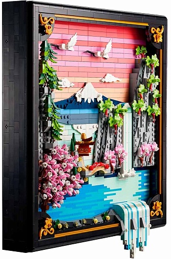 Конструктор LEGO ART 31218 Японский пейзаж с цветущей сакурой