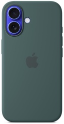 Чехол Apple для iPhone 16 Silicone Case с MagSafe, Lake Green (MYY83)