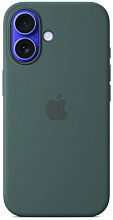 Чехол Apple для iPhone 16 Silicone Case с MagSafe, Lake Green (MYY83)