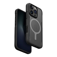 Чехол Uniq Combat Active с MagSafe для iPhone 16 Pro, Charcoal Black (IP6.3P(2024)-COMAMCBLK)