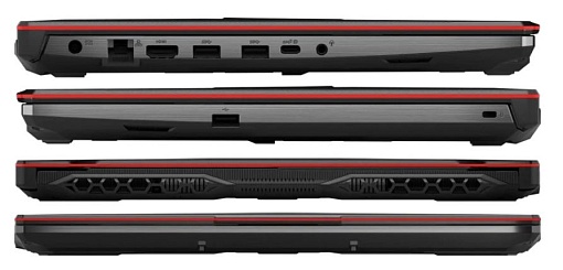 Ноутбук ASUS TUF Gaming A15 FA506NCG-HN339 15.6" (AMD Ryzen 7 8845HS, NVIDIA GeForce RTX 3050) 8ГБ, 512ГБ SSD, noOS