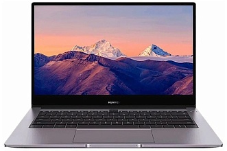 Ноутбук Huawei MateBook B3-420 NDZ-WFE9A 14", IPS, Intel Core i7 1165G7 2.8ГГц, 4-ядерный, 16ГБ DDR4, 512ГБ SSD, Intel Iris Xe graphics, Windows 10 Professional, серый космос (53013FCG)