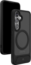 Силиконовый чехол VLP Reels Case с MagSafe для Galaxy S25, черный (10525009)