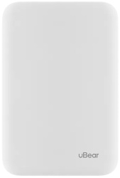 Внешний аккумулятор uBear Flow Magnetic Power bank 10000mAh, PD20W, белый (PB11WH10000-PDM)